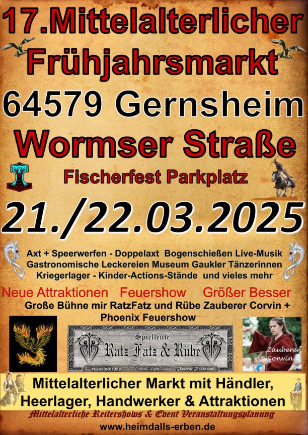 17. Mittelalterlicher Frühjahrsmarkt